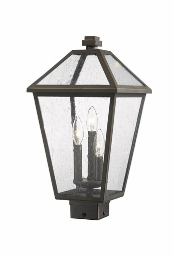 Keats Cloisters 3 Light Outdoor Post Mount by Bailey Street Home 1002089 - 372-BEL-1002089