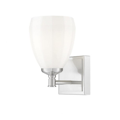 Wessex Top 1 Light Bath Vanity 9.25 Inch Tall and 5.25 Inch Wide by BSH - 372-BEL-1374894