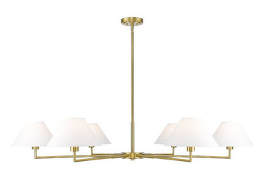 Alexandra Poplars 6 Light Oversized Chandelier by BSH 159-BEL-1325478 - 159-BEL-1325478