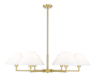 Alexandra Poplars 6 Light Oversized Chandelier by BSH 159-BEL-1325476 - 159-BEL-1325476