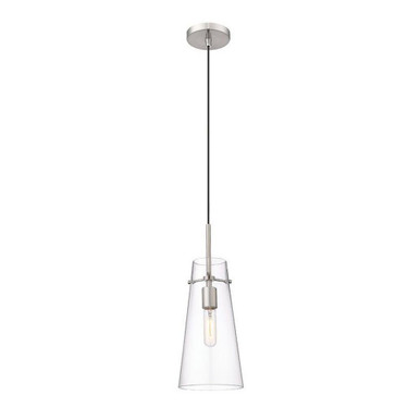 Brick Kiln Elms 1 Light Small Pendant 13 Inch Tall by Bailey Street Home - 159-BEL-1325494