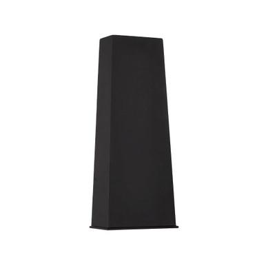 Ansel 15W 1 LED Outdoor Wall Lantern 18.5 Inch Tall by Capital - 955013BK-LD