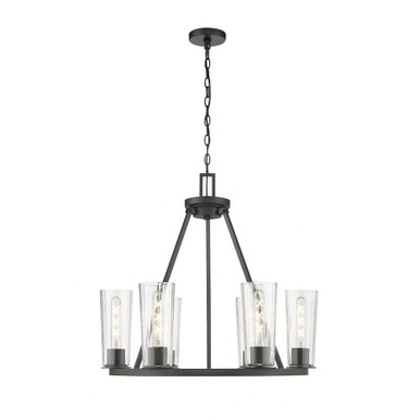Apsley Fields 6 Light Chandelier 24.5 Inches Tall and 26 Inches Wide by BSH - 372-BEL-1341047