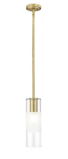 Rock Quadrant 1 Light Contemporary Mini Pendant by Bailey Street Home - 372-BEL-1325515