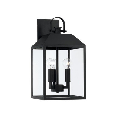 Nelson 3 Light Outdoor Wall Lantern by Capital - 953431BK