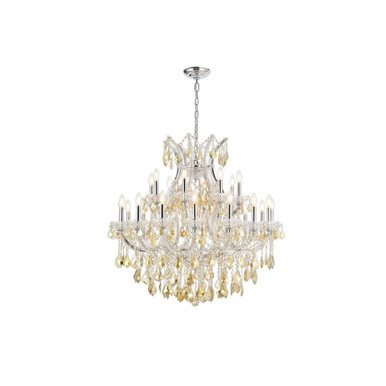 Wheatley Wood 24 Light Oversized Chandelier by Bailey Street Home - 390-BEL-1302316