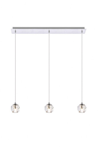 The Strand 3 Light Mini Pendant by Bailey Street Home - 390-BEL-1012384