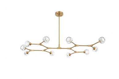 Montague Mews 10 Light Oversized Pendant by Bailey Street Home - 390-BEL-1287778