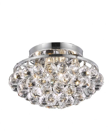Gold Dale 4 Light 14 Inch Wide Steel Flush Mount by Bailey Street Home - 390-BEL-877434