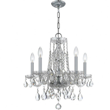 Lindsay Quadrant 5 Light Small Chandelier by BSH 49-BEL-406180