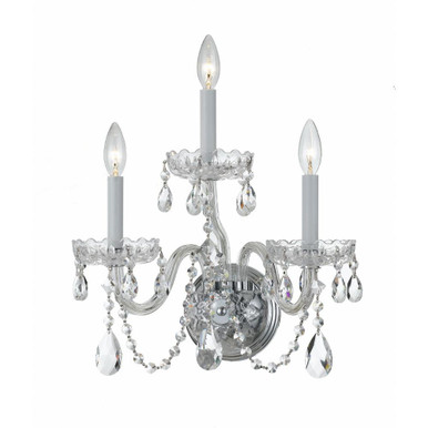 Lindsay Quadrant 3 Light Candle Style Wall Sconce by Bailey Street Home - 49-BEL-406188