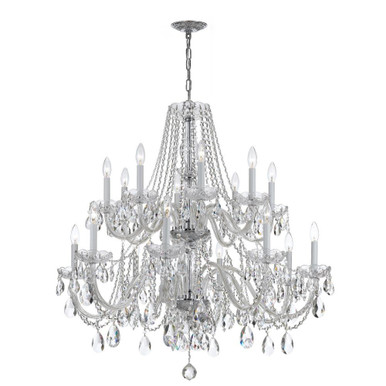 Lindsay Quadrant 16 Light Oversized Chandelier by Bailey Street Home - 49-BEL-406206