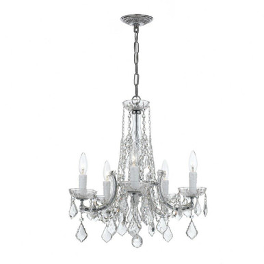 Lindsay Quadrant 5 Light Small Chandelier by BSH 49-BEL-1024939