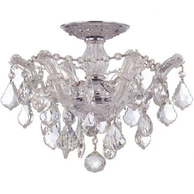 Barclay Avenue 3 13.5 Inch Wide Semi Flush Mount by Bailey Street Home - 49-BEL-406383