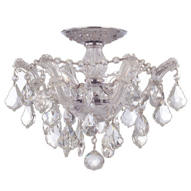 Barclay Avenue 3 13.5 Inch Wide Semi Flush Mount by Bailey Street Home - 49-BEL-406383