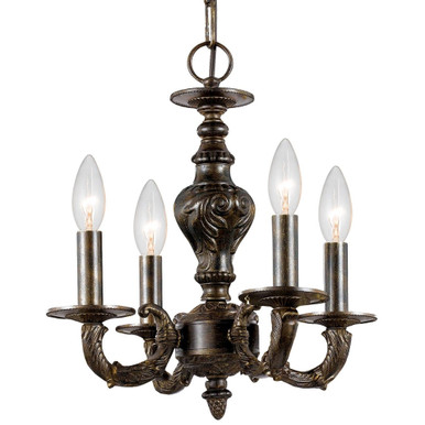 Queen Garth 4 Light Mini Chandelier by Bailey Street Home - 49-BEL-406534