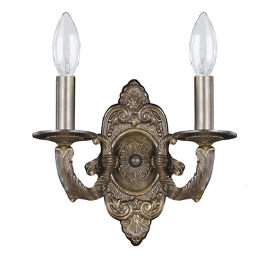 Queen Garth 2 Light Contemporary Candle Wall Sconce by Bailey Street Home - 49-BEL-406535