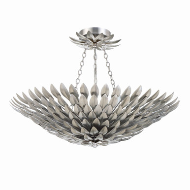 Crosby Lodge 6 Light 24.5 Inch Wide Semi Flush Mount by Bailey Street Home - 49-BEL-430232