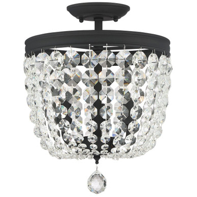 Archer 3 Light 11.5 Inch Wide Flush Mount by Crystorama - 783