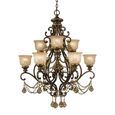 Rosehill Leas 9 Light Large Chandelier by Bailey Street Home - 49-BEL-406797