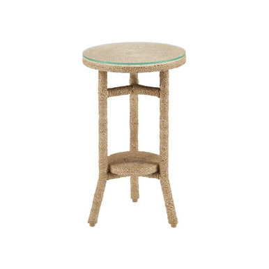 Limay Drinks Table 20.5 Inch Tall and 12 Inch Wide by Currey Company - 3000-0214