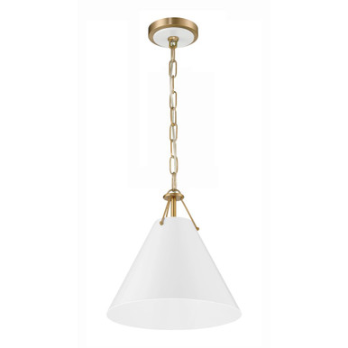 Ramsey Woods 1 Light Medium Pendant by Bailey Street Home - 49-BEL-1033826