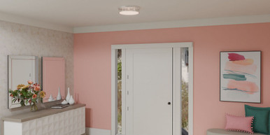 New Hall Avenue 31W LED 14.75 Inch Wide Flush Mount by Bailey Street Home - 71-BEL-1325538