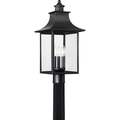 Bath Ridings 3 Light Outdoor Post Lantern by Bailey Street Home - 71-BEL-1001570