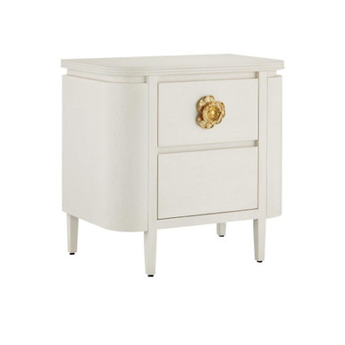 Briallen 28 Inch 2 Drawer Nightstand by Currey Company - 3000-0279