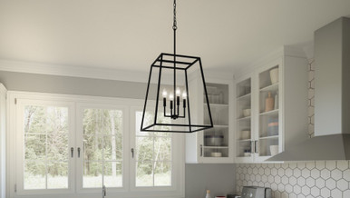 Regent Garth 4 Light Large Pendant by Bailey Street Home - 71-BEL-1270376