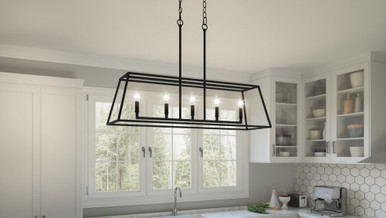 Regent Garth 5 Light Oversized Island Pendant by Bailey Street Home - 71-BEL-1270391