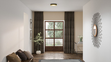 Haydon Village Light 11 Inch Wide Flush Mount by Bailey Street Home - 71-BEL-1119006