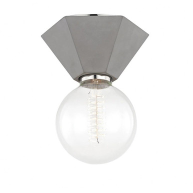 Lynton Promenade 1 Light 6.75 Inch Wide Flush Mount by Bailey Street Home - 735-BEL-2941850