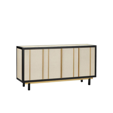 Deanna Raffia Credenza 37 Inch Tall and 72 Inch Wide by Currey Company - 3000-0300