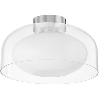 Welbeck Ride 1 Light 14 Inch Wide Flush Mount by Bailey Street Home - 735-BEL-1279846