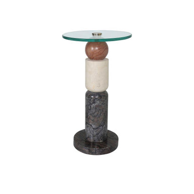 Moreno Drinks Table 20 Inch Tall and 12 Inch Wide by Currey Company - 3000-0309