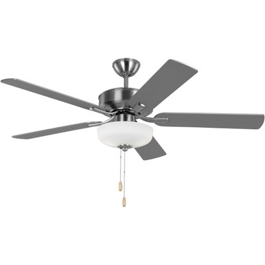 Old Barn Poplars - 5 Blade Ceiling Fan with Light Kit In Traditional Style-17.2 Inches Tall and 52 Inches Wide - 96-BEL-1272687