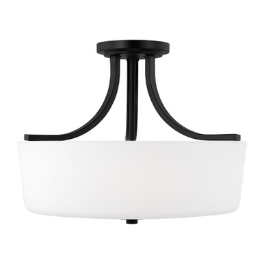 Goodwood Cottages - 16 Inch 27.9W 3 LED Semi-Flush Mount - 73-BEL-2756399