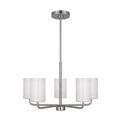 Craggan More Road - 5 Light Medium Chandelier In Modern Style-14.13 Inches Tall and 24 Inches Wide - 73-BEL-1326611