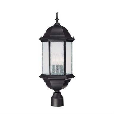 Main Street 3 Light Outdoor Post Lantern by Capital - 9837