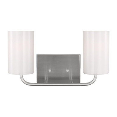 Craggan More Road - 2 Light Medium Bath Vanity In Modern Style-8.88 Inches Tall and 15 Inches Wide - 73-BEL-1326992