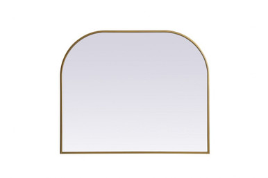 Edgehill Croft Metal Frame Arch Mirror 30 X 36 Inch by Bailey Street Home - 779-BEL-1292420