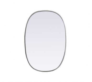 Newtown Esplanade 30 Inch Metal Frame Oval Mirror by Bailey Street Home - 779-BEL-1292443