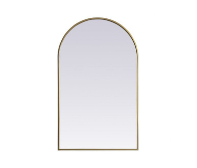 Spinnals Grove 40 Inch Metal Frame Arch Mirror by Bailey Street Home - 779-BEL-1292401