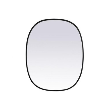 Newtown Esplanade 24 Inch Metal Frame Oval Mirror by Bailey Street Home - 779-BEL-1292445