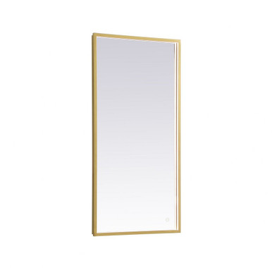 Fishermead Boulevard 33.4W LED Mirror 40X20 Inch Wide by Bailey Street Home - 779-BEL-1302103