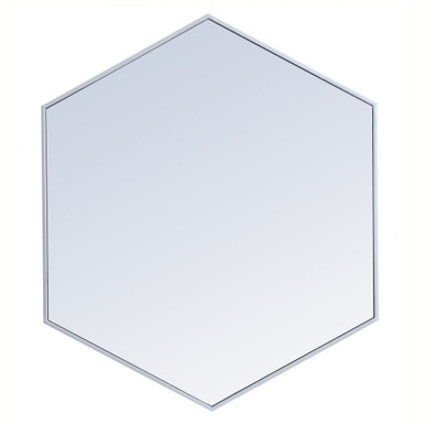 Etterby Lea Grove Hexagon Mirror 32 X 38 Inch Wide by Bailey Street Home - 779-BEL-1302021