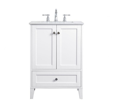 Dell Esplanade 24 Inch 1 Drawer Bath Vanity Sink Set by Bailey Street Home - 779-BEL-881198