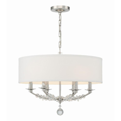 Mirage 6 Light Medium Chandelier by Crystorama - 8016-pn