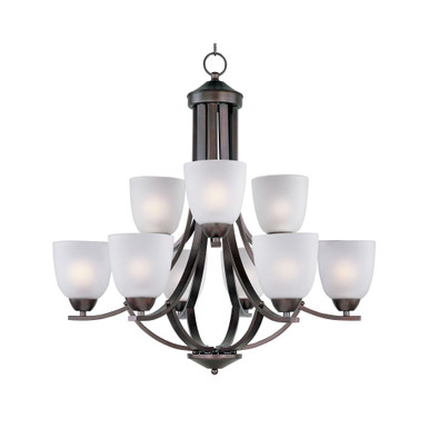 Snowdrop Walk 9 Light Large 2 Tier Chandelier by Bailey Street Home - 93-BEL-1090266